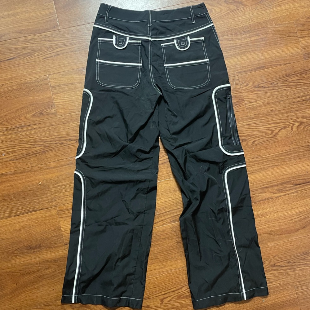 dELiA*s Black Pants with White Stitching